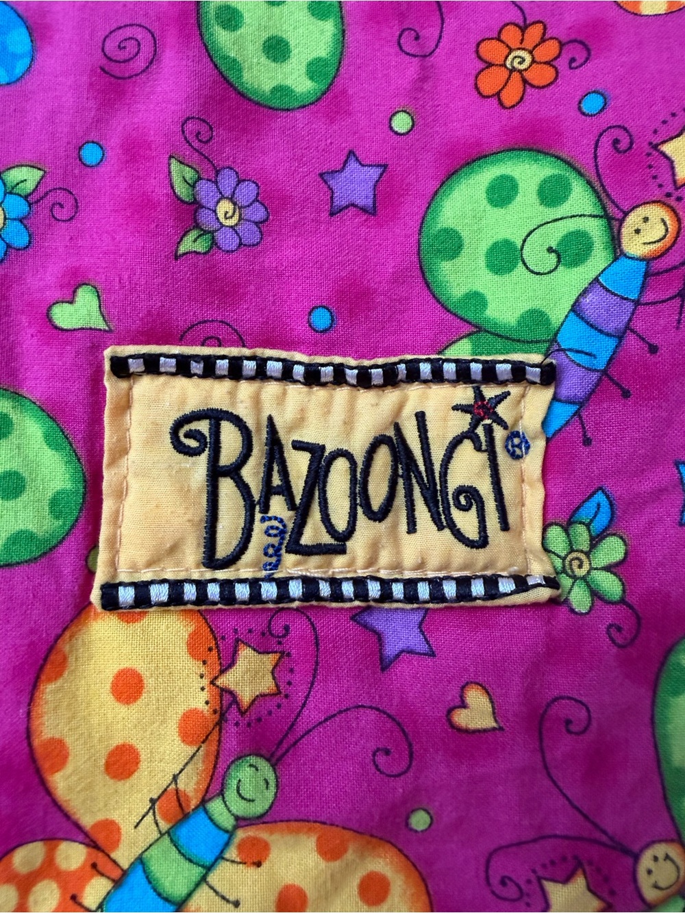 Bazoongi brand- Girls Sleeping Bag.. with Multicolor Butterflies
